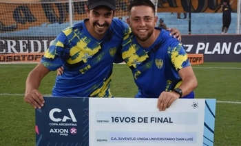 Copa Argentina: Juventud Unida Universitario pasó de ronda Imagen de la nota: Copa Argentina: Juventud Unida Universitario pasó de ronda