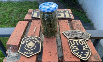 Imagen de la nota: Dos aprehendidos este fin de semana por andar con marihuana