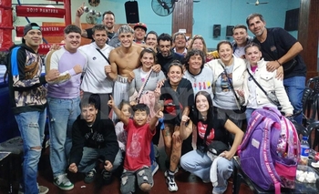 Boxeo: rápido festejo para Elías Olivetto Imagen de la nota: Boxeo: rápido festejo para Elías Olivetto