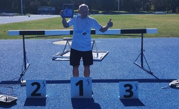 Imagen de la nota: Grunewald subió a lo más alto del podio en la Copa Uruguaya