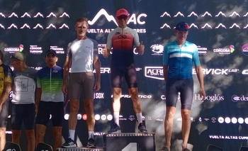 Imagen de la nota: La “Vuelta a Altas Cumbres”, con podio olavarriense
