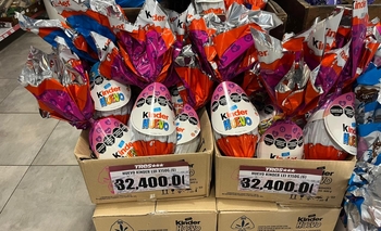 Imagen de la nota: Pascua 2026: cuánto cuesta el huevo de chocolate