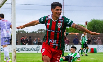 Imagen de la nota: Estreno goleador para Quimey Marín en el “Papero” 