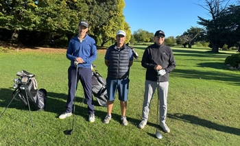 Imagen de la nota: Golf: Duarte, Farías y Correa los mejores frente al viento