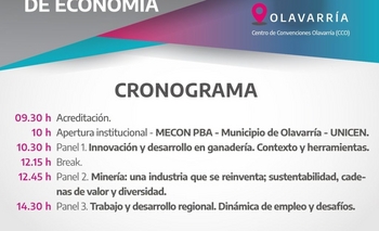 Imagen de la nota: Este jueves se realizará  una Jornada Regional de Economía