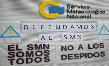 Imagen de la nota: La desesperante situación de los empleados del Servicio Meteorológico