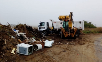 Imagen de la nota: Eliminaron un basural a cielo abierto sobre el Camino de la Piedra