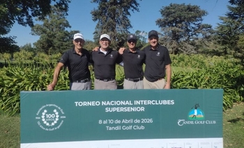 Imagen de la nota: Golf: podio “albinegro” en el Nacional Interclubes Supersenior