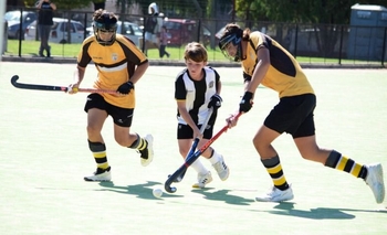 Imagen de la nota: Hockey: jugaron damas y caballeros del “Bata”