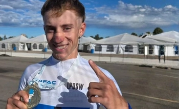 Imagen de la nota: Nehuén Erripa es bicampeón argentino de contrarreloj