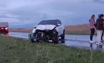 Imagen de la nota: Un muerto tras un choque frontal en la Ruta 51