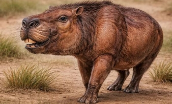 Imagen de la nota: Hallan muelas de un animal similar al carpincho que habitó suelo bonaerense