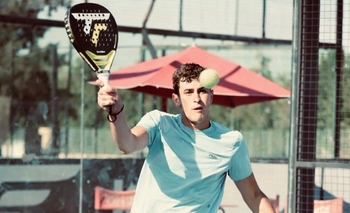 Imagen de la nota: Teo Gamondi llegó hasta Cuartos de Final en Brasil