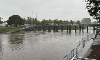 Imagen de la nota: Se registra un buen escurrimiento de las precipitaciones 