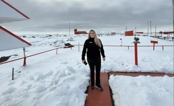 Imagen de la nota: “Vine, pisé y me enamoré de la Antártida”