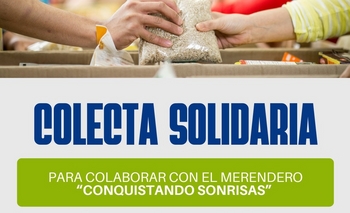 Imagen de la nota: Colecta solidaria para el merendero “Conquistando sonrisas”
