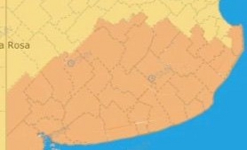 Imagen de la nota: Emitieron alerta naranja por vientos para este domingo