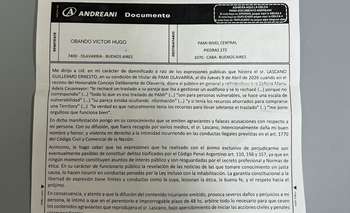 Imagen de la nota: Intimaron a Lascano por difundir información sensible de un afiliado de Pami 