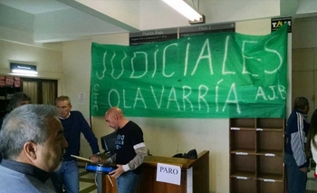 Video del paro de judiciales en otra semana de protesta Imagen de la nota: Video del paro de judiciales en otra semana de protesta