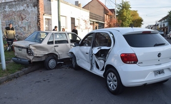 Imagen de la nota: Chocaron tres autos