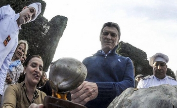 Imagen de la nota: Macri compartió un locro en Olivos