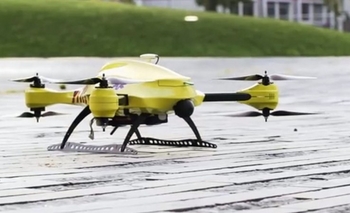 Imagen de la nota: Video: presentan un Drone que podrá salvar vidas