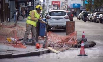 Imagen de la nota: Comenzó la construcción de vados peatonales