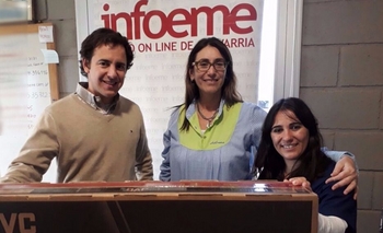 Imagen de la nota: Infoeme Clasificados entregó el Smart TV