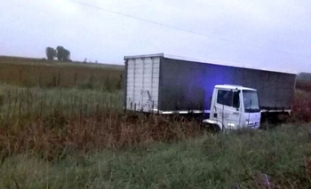 Imagen de la nota: Chofer olavarriense tuvo un despiste en la Ruta 65