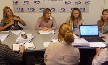 La secretaria de Hacienda Municipal estuvo en el HCD Imagen de la nota: La secretaria de Hacienda Municipal estuvo en el HCD