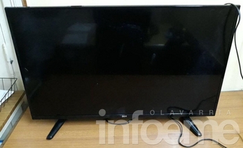 Hallan abandonados un TV y una tablet  Imagen de la nota: Hallan abandonados un TV y una tablet