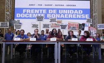 Imagen de la nota: Comienza el segundo día de paro docente