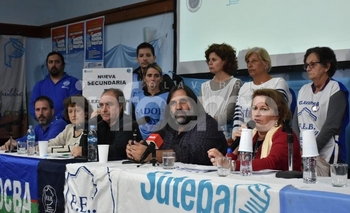 Vence la conciliación: docentes aguardan llamado  Imagen de la nota: Vence la conciliación: docentes aguardan llamado