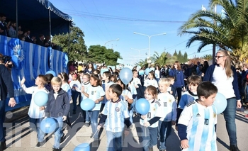 Imagen de la nota: El desfile del 25 de Mayo se hará en Sierras Bayas 
