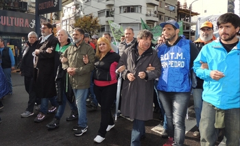 Imagen de la nota: El Sindicato de Municipales marchó en Avellaneda