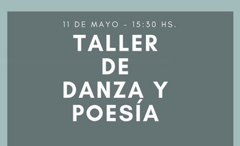Imagen de la nota: Taller de danza y poesía en el Centro Cultural Universitario