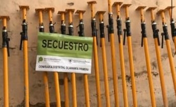 Imagen de la nota: Secuestran puntales sustraídos del Polo Judicial 