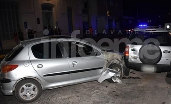 Imagen de la nota: Manejaba borracho y chocó: más de $62 mil de multa 