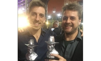 Imagen de la nota: Un olavarriense ganador en los “Premios Gardel”