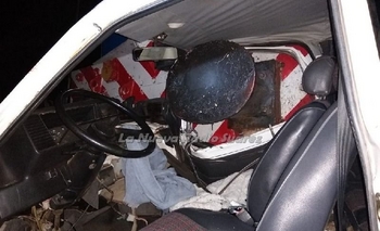 Imagen de la nota: Coronel Suárez: un tren de pasajeros embistió a un Fiat 147