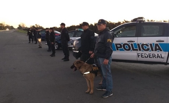 Imagen de la nota: Nuevo operativo de la  policía Federal de Olavarría