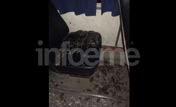 Imagen de la nota: Otra vez, piedrazos a un colectivo de Ola Bus 
