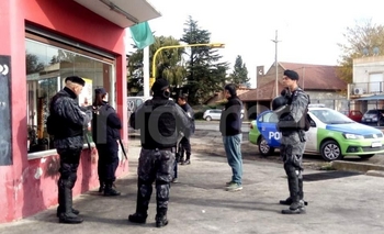 Imagen de la nota: Barrio Belén: importante presencia policial 