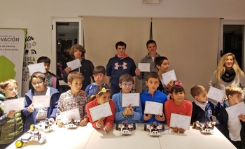 Imagen de la nota: Cierre del “Taller de Robótica” en el Club Social de Innovación