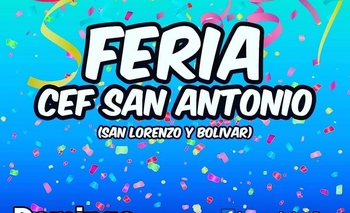Feria del CEF San Antonio Imagen de la nota: Feria del CEF San Antonio