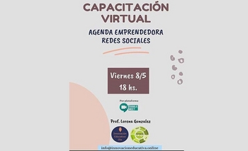 Imagen de la nota: Interesante capacitación virtual para emprendedores locales