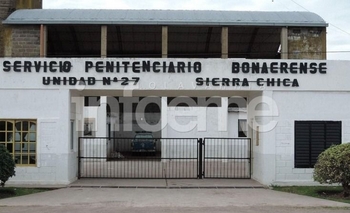 Murió un preso en Unidad Nº 27 de Sierra Chica  Imagen de la nota: Murió un preso en Unidad Nº 27 de Sierra Chica