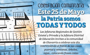 Imagen de la nota: 25 de Mayo y construcción de un “nosotros” en pandemia