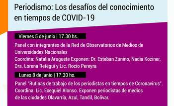 Imagen de la nota: Periodismo: Los desafíos en tiempos de COVID-19