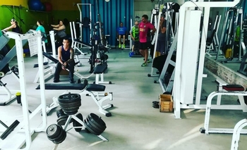 Imagen de la nota: Protesta de trabajadores de gimnasios